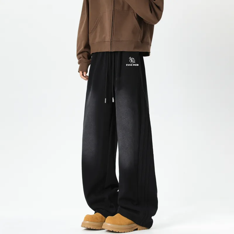 *EVAE+MOB Casual Pants Unisex Burgundy-2