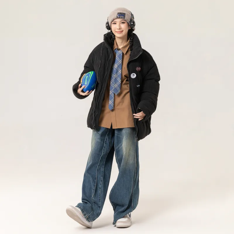*EVAE+MOB Puffer Jackets Unisex-4