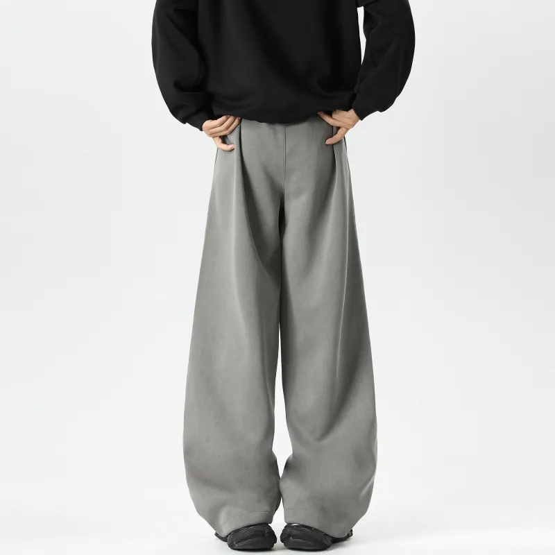 *EVAE+MOB Casual Pants Unisex Burgundy-13
