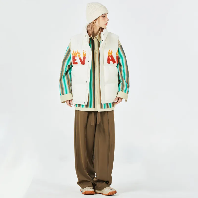 *EVAE+MOB Skull Series Puffer Jacket Unisex-8