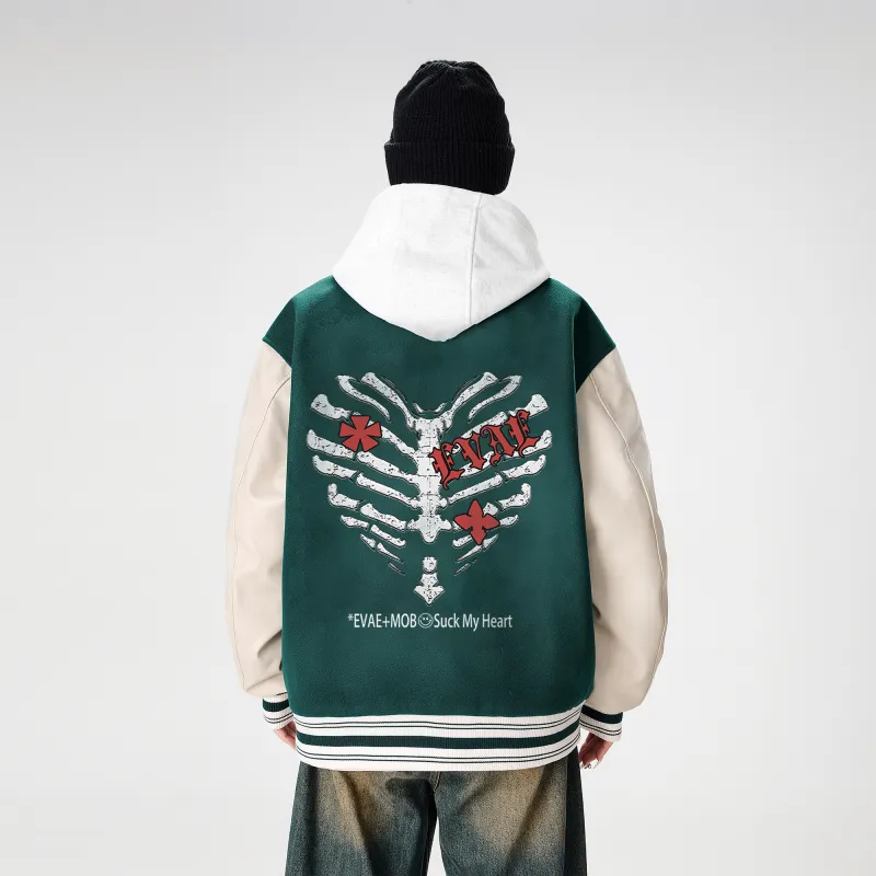 *EVAE+MOB Baseball Jacket Unisex-20