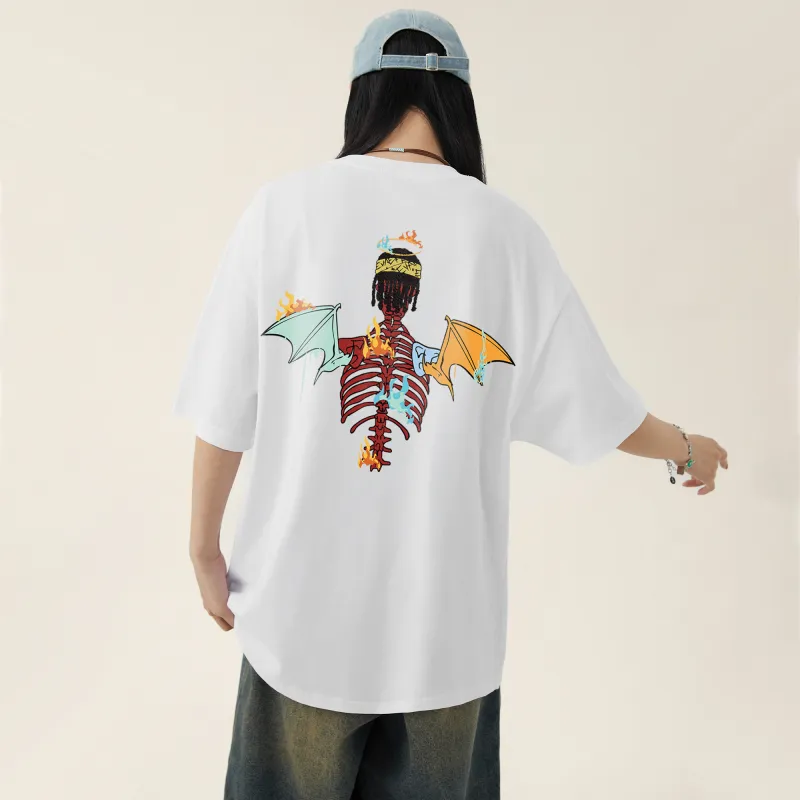 *EVAE+MOB Skull Series T Shirt Unisex-9