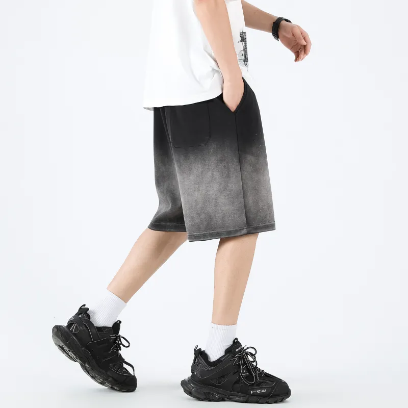 *EVAE+MOB Casual Shorts Unisex Dong Ding Black-7