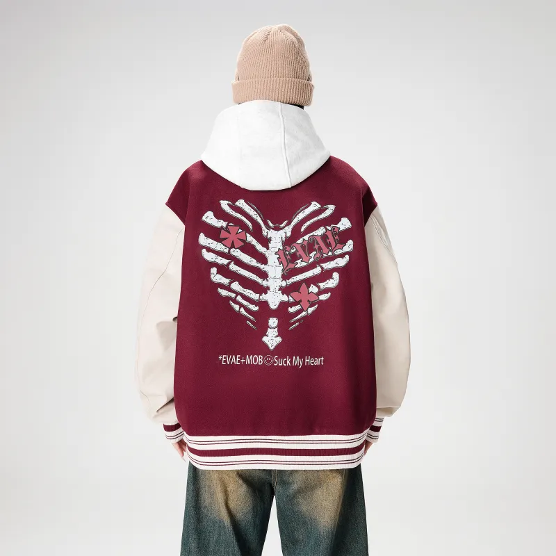 *EVAE+MOB Baseball Jacket Unisex-11