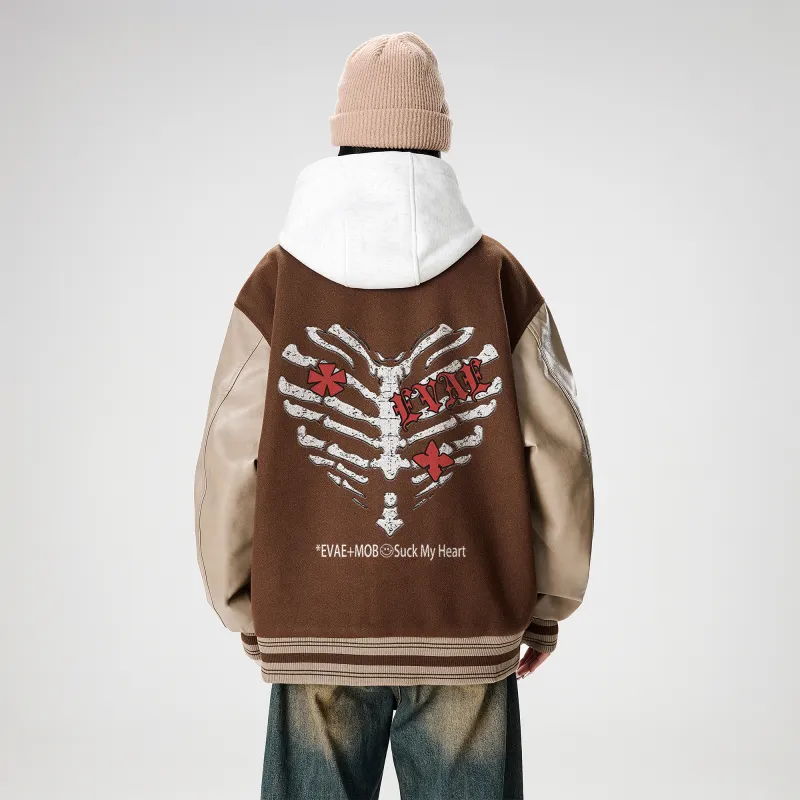 *EVAE+MOB Baseball Jacket Unisex-36