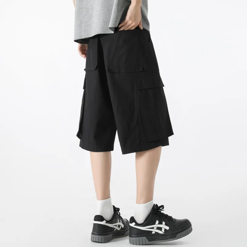 *EVAE+MOB Cargo Shorts Unisex-11