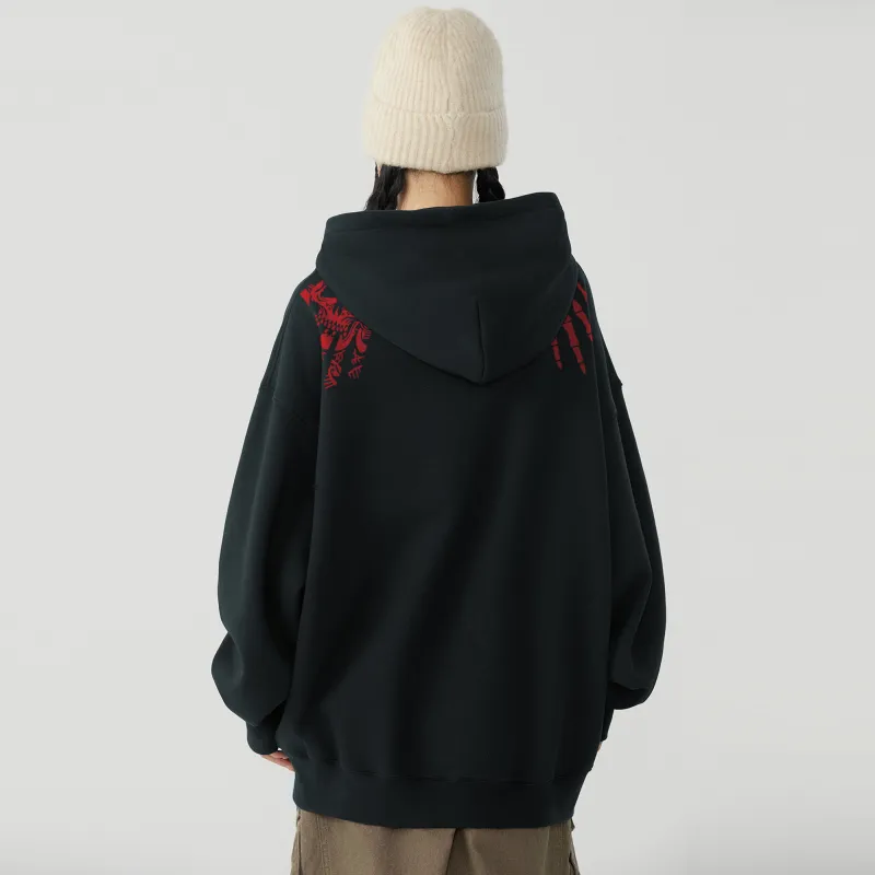 *EVAE+MOB Sweatshirt Unisex Black-2