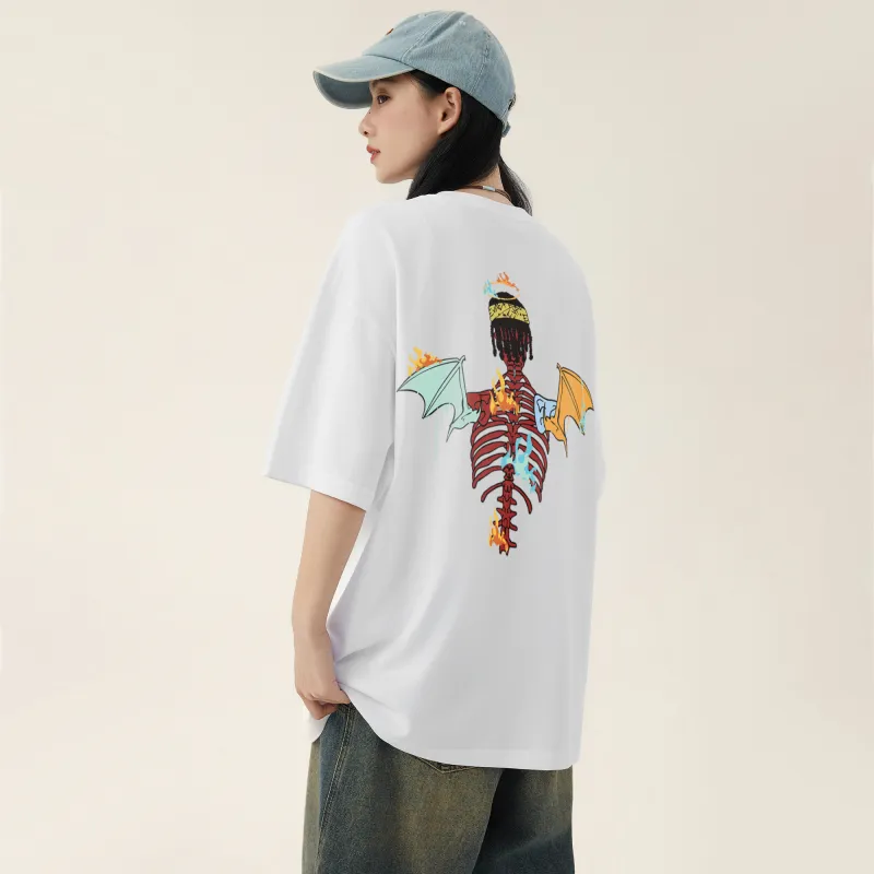 *EVAE+MOB Skull Series T Shirt Unisex-8