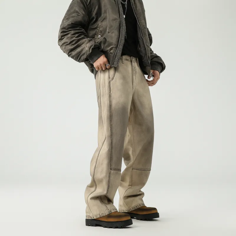 *EVAE+MOB Jeans Unisex Dirty Apricot-3