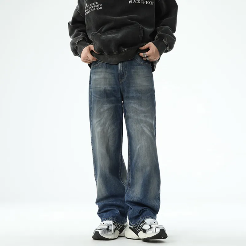 *EVAE+MOB Jeans Unisex Dirty Blue-2