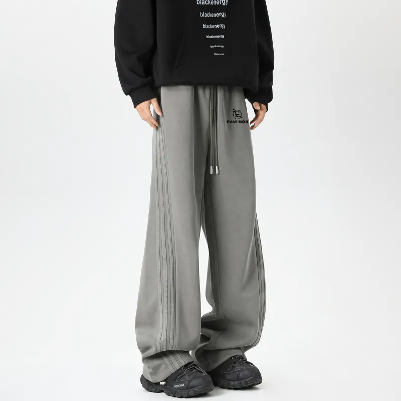 *EVAE+MOB Casual Pants Unisex Burgundy-9
