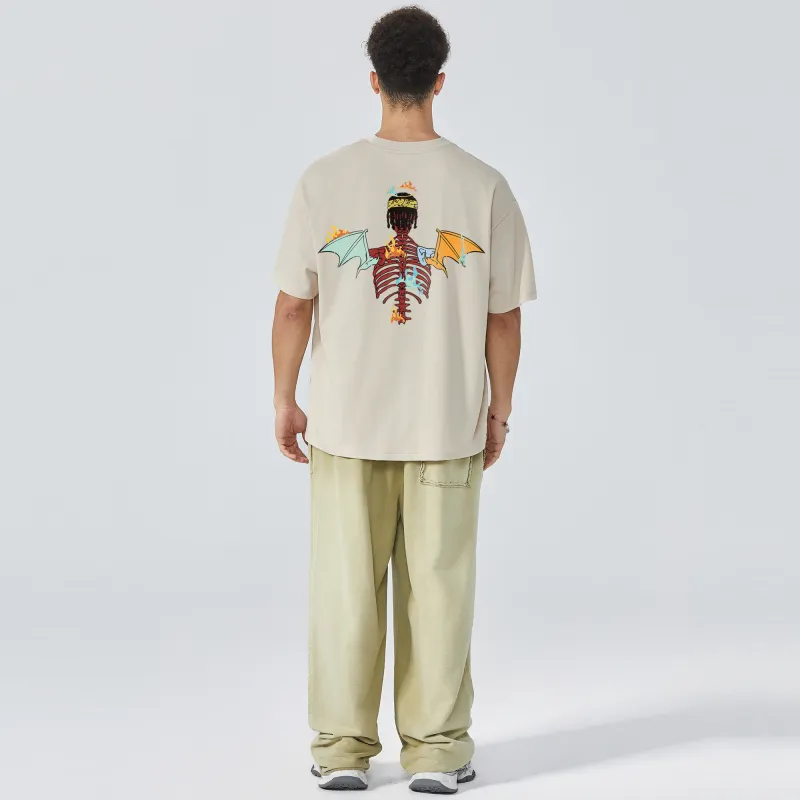 *EVAE+MOB Skull Series T Shirt Unisex-29