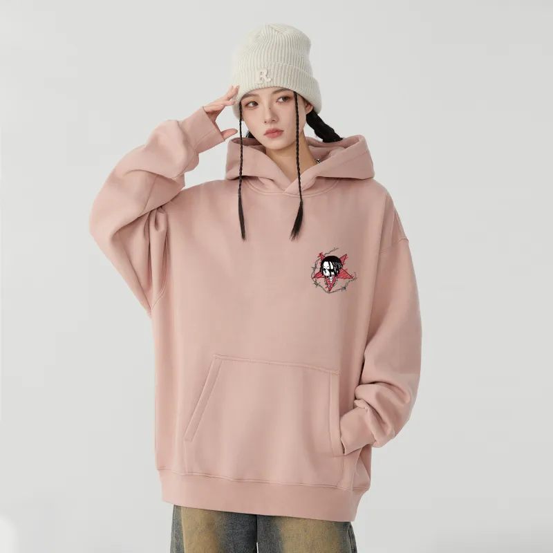 *EVAE+MOB Dreadlocks Model Skull Collection Sweatshirt Unisex-22