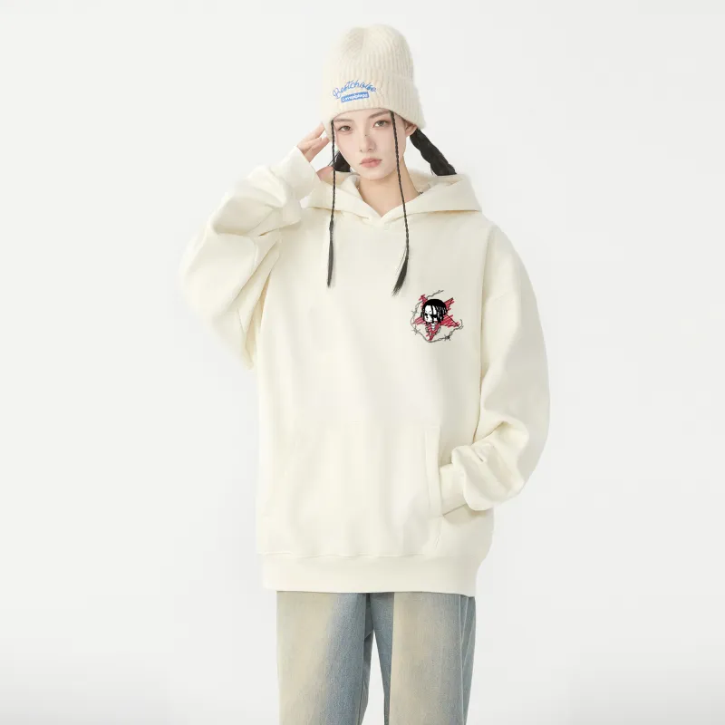*EVAE+MOB Dreadlocks Model Skull Collection Sweatshirt Unisex-10