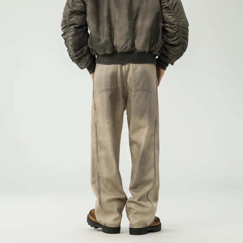 *EVAE+MOB Jeans Unisex Dirty Apricot-5