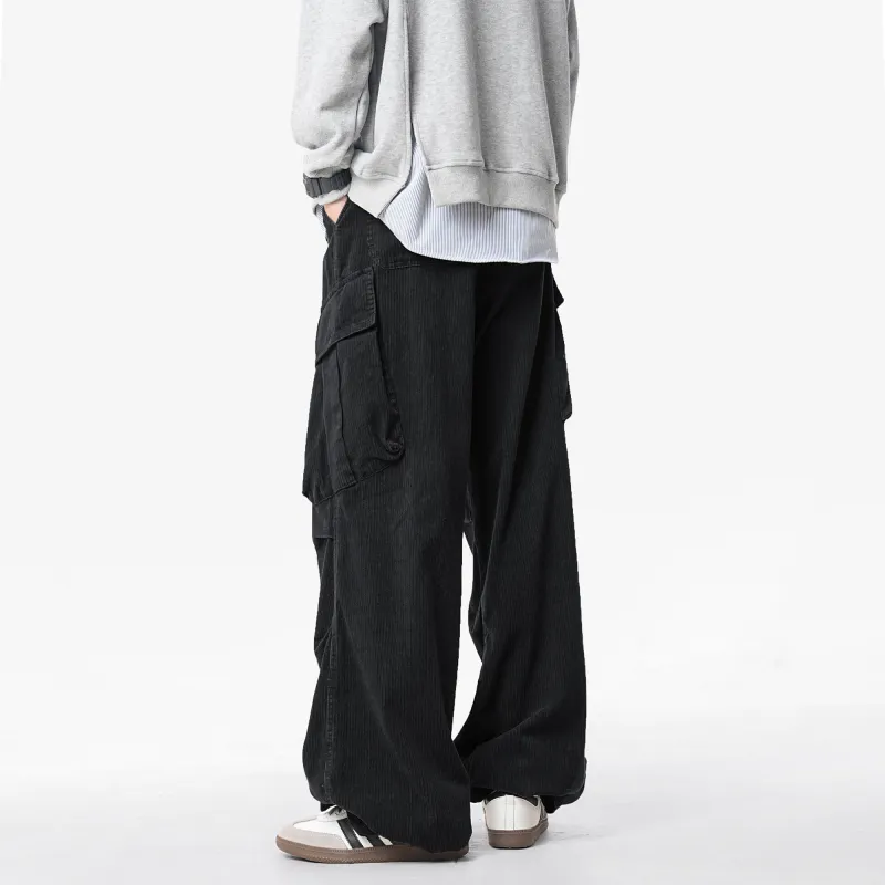 *EVAE+MOB Cargo Pants Unisex Coffee Brown-8