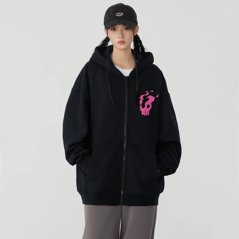 *EVAE+MOB Skull Series Sweatshirt Unisex-3