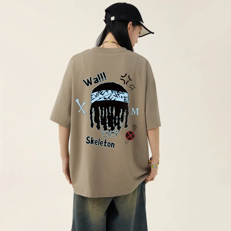 *EVAE+MOB Dreadlocks Series T Shirt Unisex-34