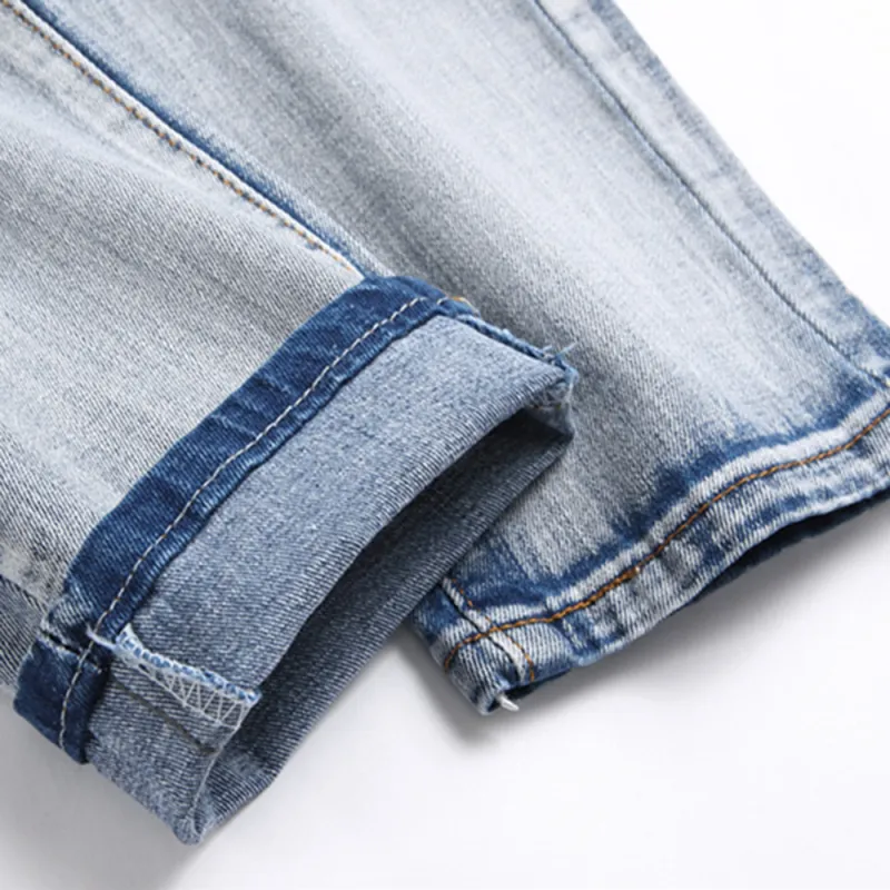 WELTER EXPERIMENT Jeans Unisex Blue Tone Single Item-4