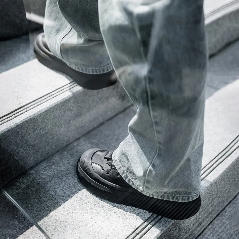 MR.A Skateboard Shoes Men's Camouflage Black-5