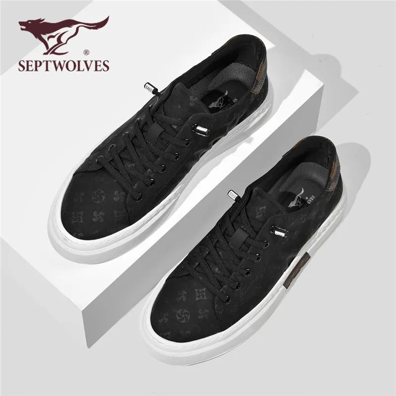 SEPTWOLVES Low Top Canvas Shoes Men's-7