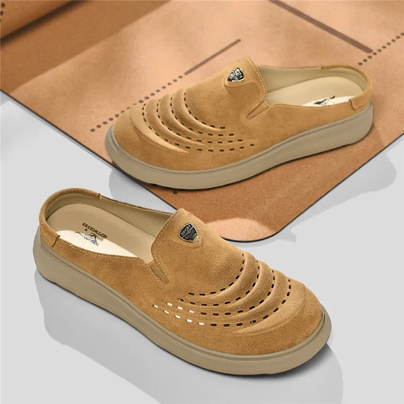 SEPTWOLVES Closed Toe Slippers Men's-6