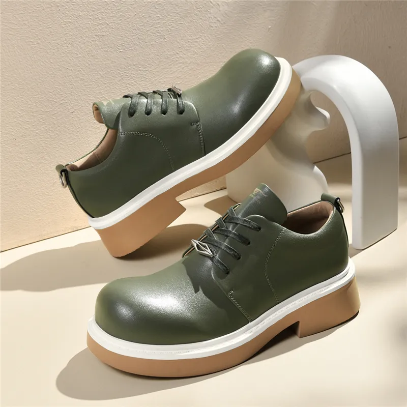 SEPTWOLVES Men's Casual Shoes Men Low Top Black/Coffee/Green-19