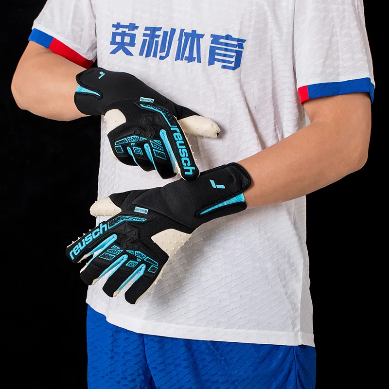 REUSCH Goalkeeper Gloves Top-of-The-Line Latex Natural Grass Human Grass Unisex-7