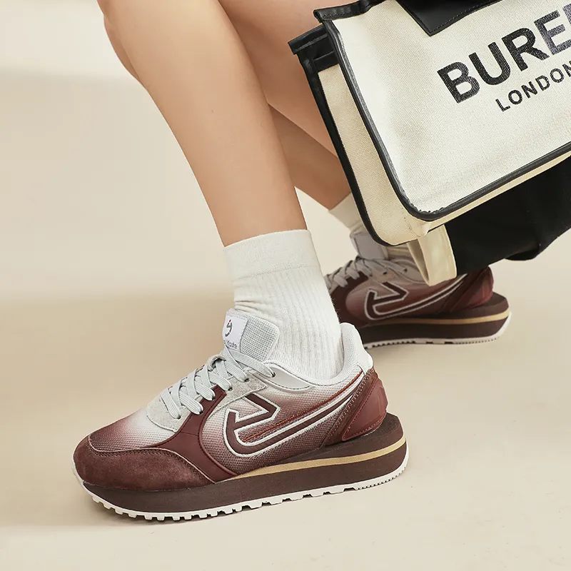 BladMaste Low Top Casual Shoes Unisex Mulberry Brown-6