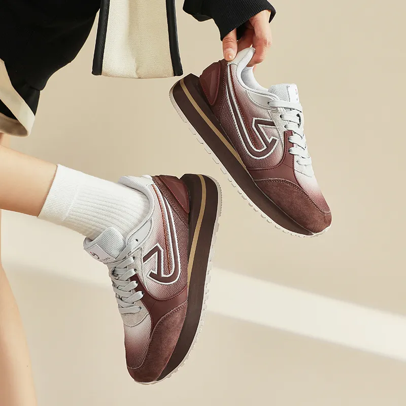 BladMaste Low Top Casual Shoes Unisex Mulberry Brown-7