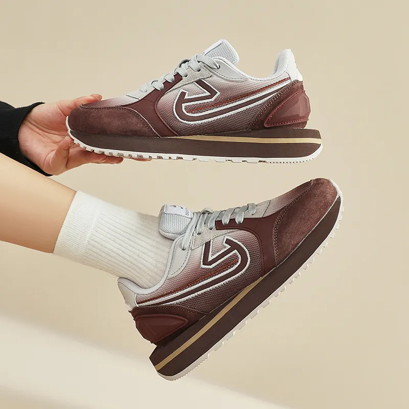 BladMaste Low Top Casual Shoes Unisex Mulberry Brown-10