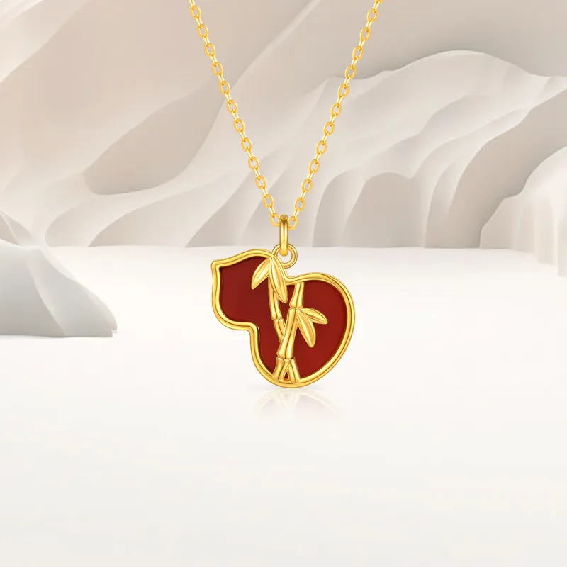 SKBB Chalcedony Jade Necklaces Women's-1