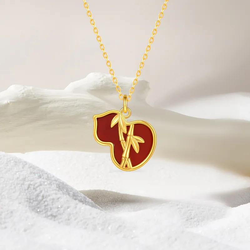 SKBB Chalcedony Jade Necklaces Women's-2