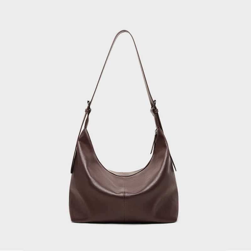 HARSON Synthetic Leather Crossbody Bag Women's Coffee-1