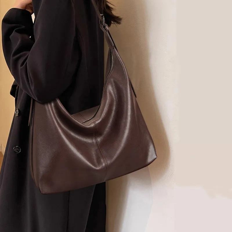 HARSON Synthetic Leather Crossbody Bag Women's Coffee-3