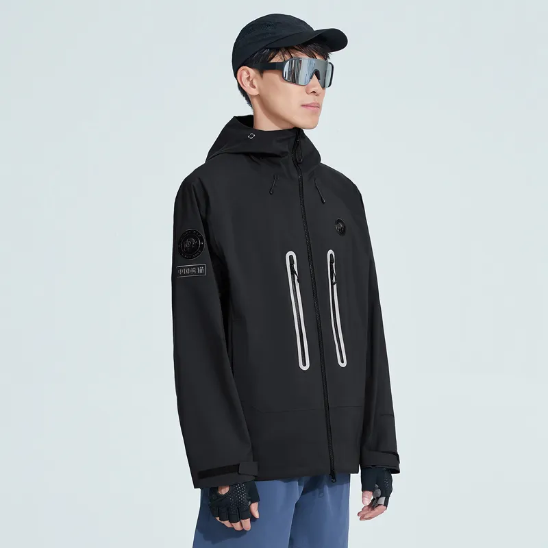 Panda China Panda Series Water-Resistant Windproof Wear-Resistant Super-Light Windbreaker Jacket Unisex-3