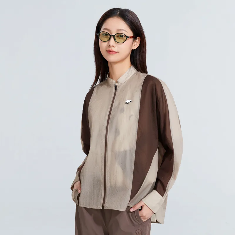 Panda x Insect Sun Protection Clothing Women's Mongolian Coffee/Pinecone Brown-2