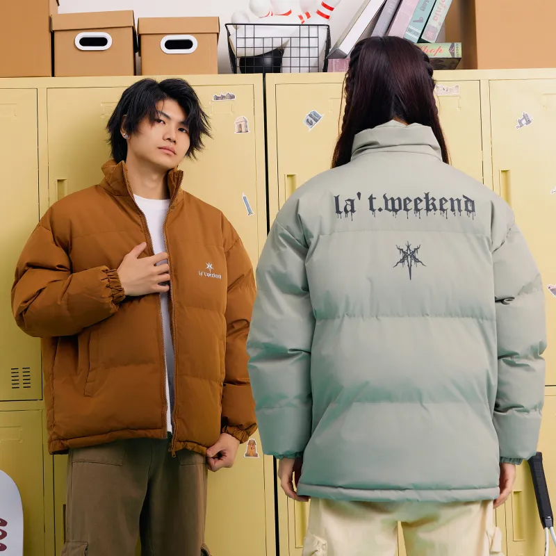 LA'T.WEEKEND Puffer Jacket Unisex-25