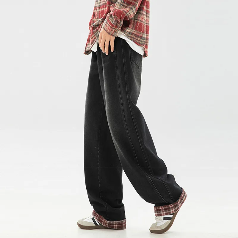 LA'T.WEEKEND Jeans Unisex Mud Yellow Blue-8