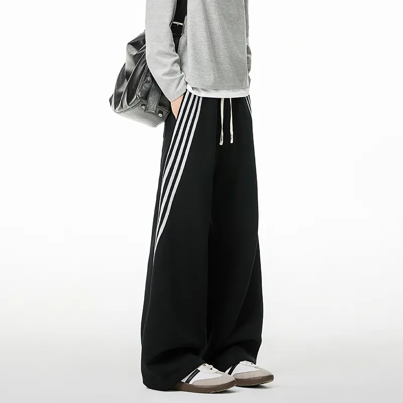 LA'T.WEEKEND Knitted Sports Pants Unisex-10
