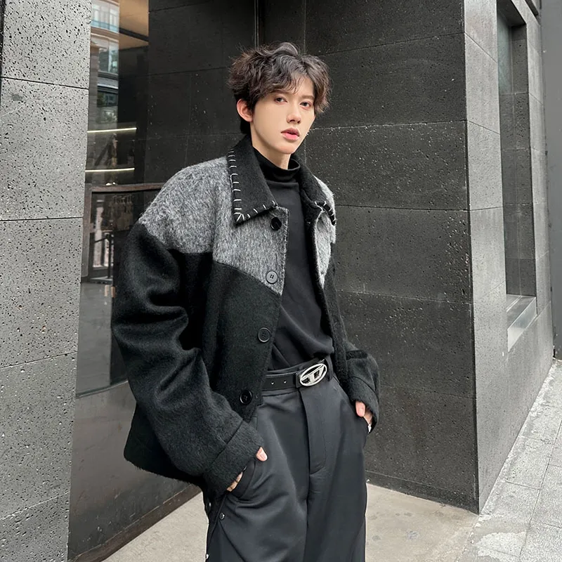 LA'T.WEEKEND Jackets Coats Unisex Black-4