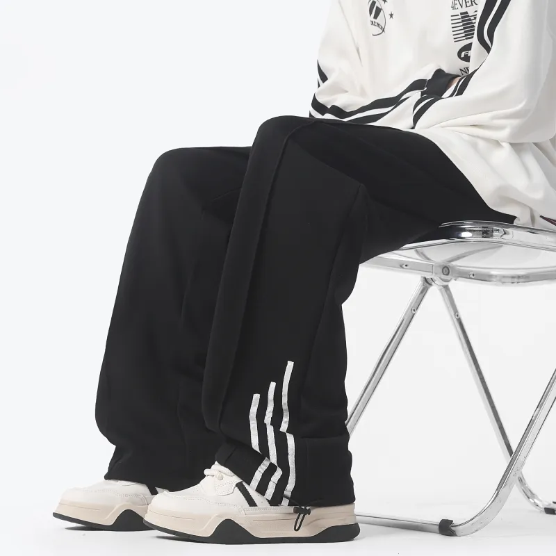 LA'T.WEEKEND Knitted Sports Pants Unisex-9