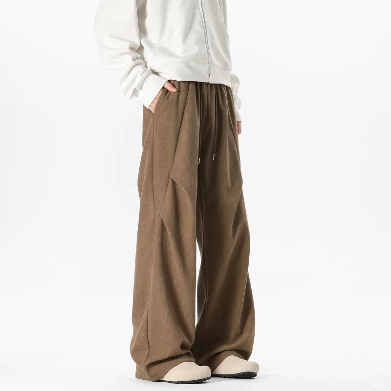 LA'T.WEEKEND Casual Pants Unisex Black-10