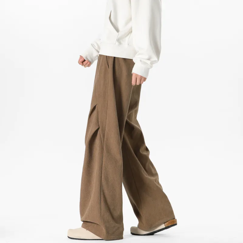 LA'T.WEEKEND Casual Pants Unisex Black-9