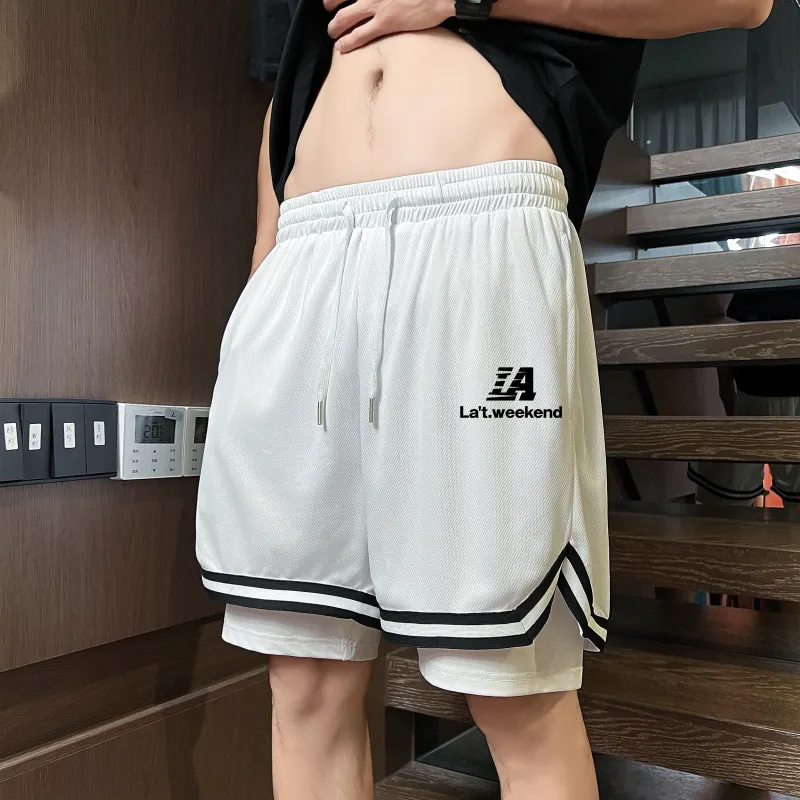 LA'T.WEEKEND Casual Shorts Unisex-5