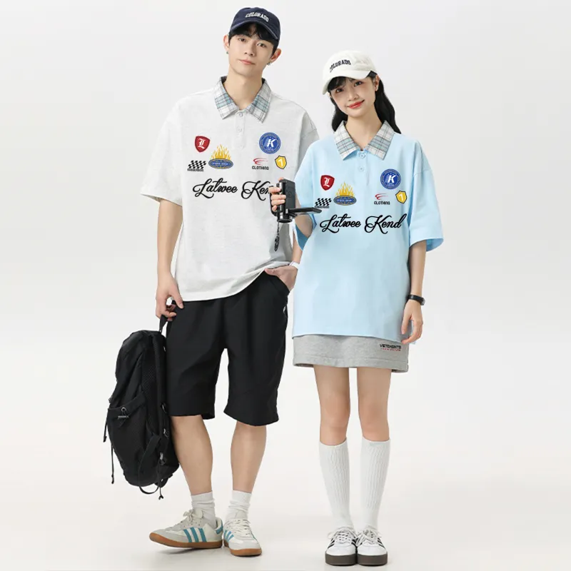 LA'T.WEEKEND Polo Shirts Unisex-12