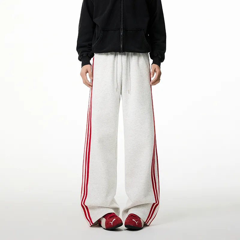 LA'T.WEEKEND Knitted Sports Pants Unisex-1