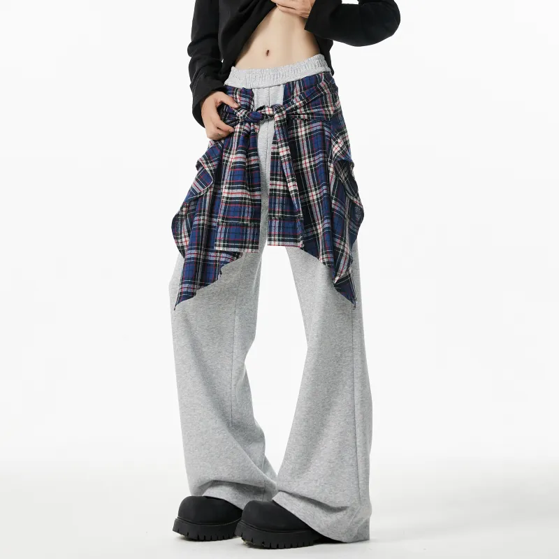 LA'T.WEEKEND Knitted Sports Pants Unisex-10