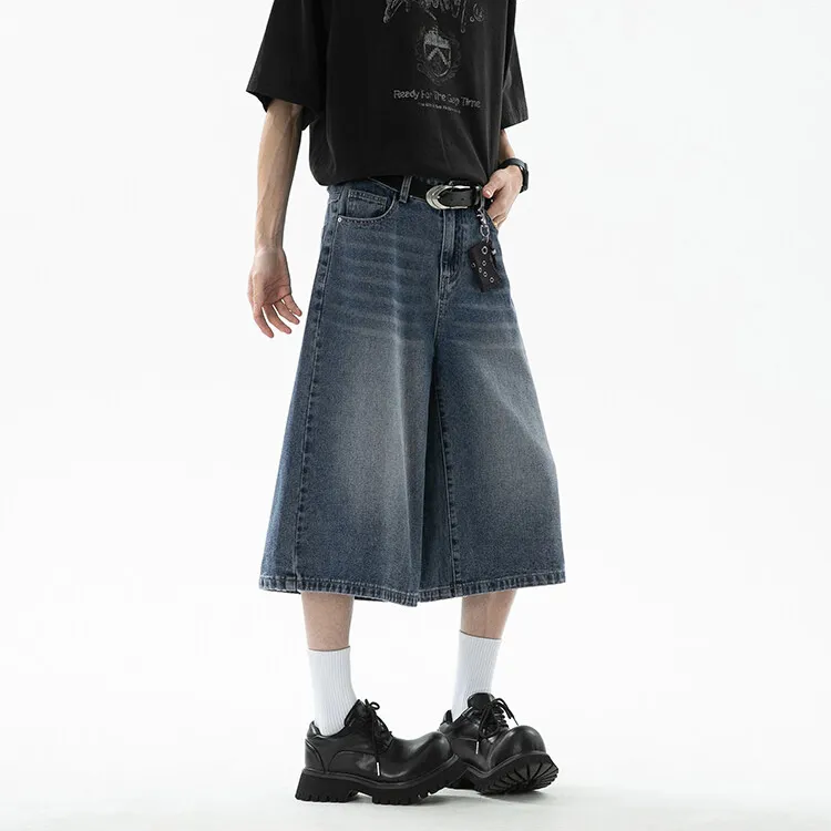 LA'T.WEEKEND Denim Shorts Unisex-4