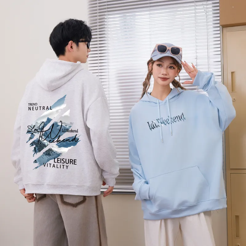 LA'T.WEEKEND Sweatshirt Fall And Winter Unisex-35